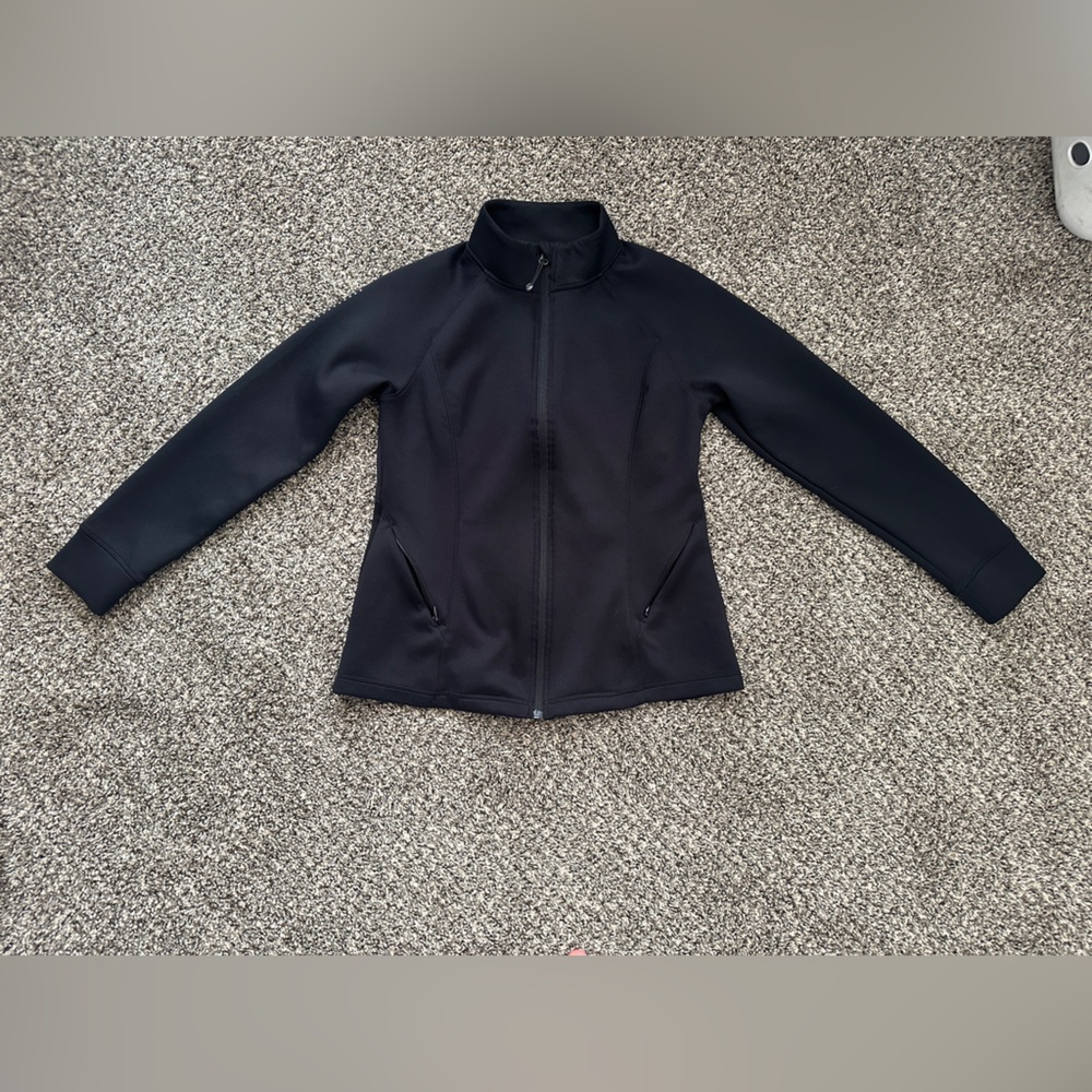 32 Degrees Women’s Zip Up Athletic Long Sleeve Track Jacket Sz Small Zip Pockets